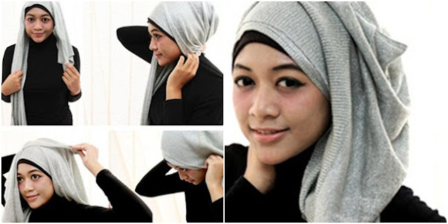 Trik Hijab : Cantik Dengan Hijab Kantong