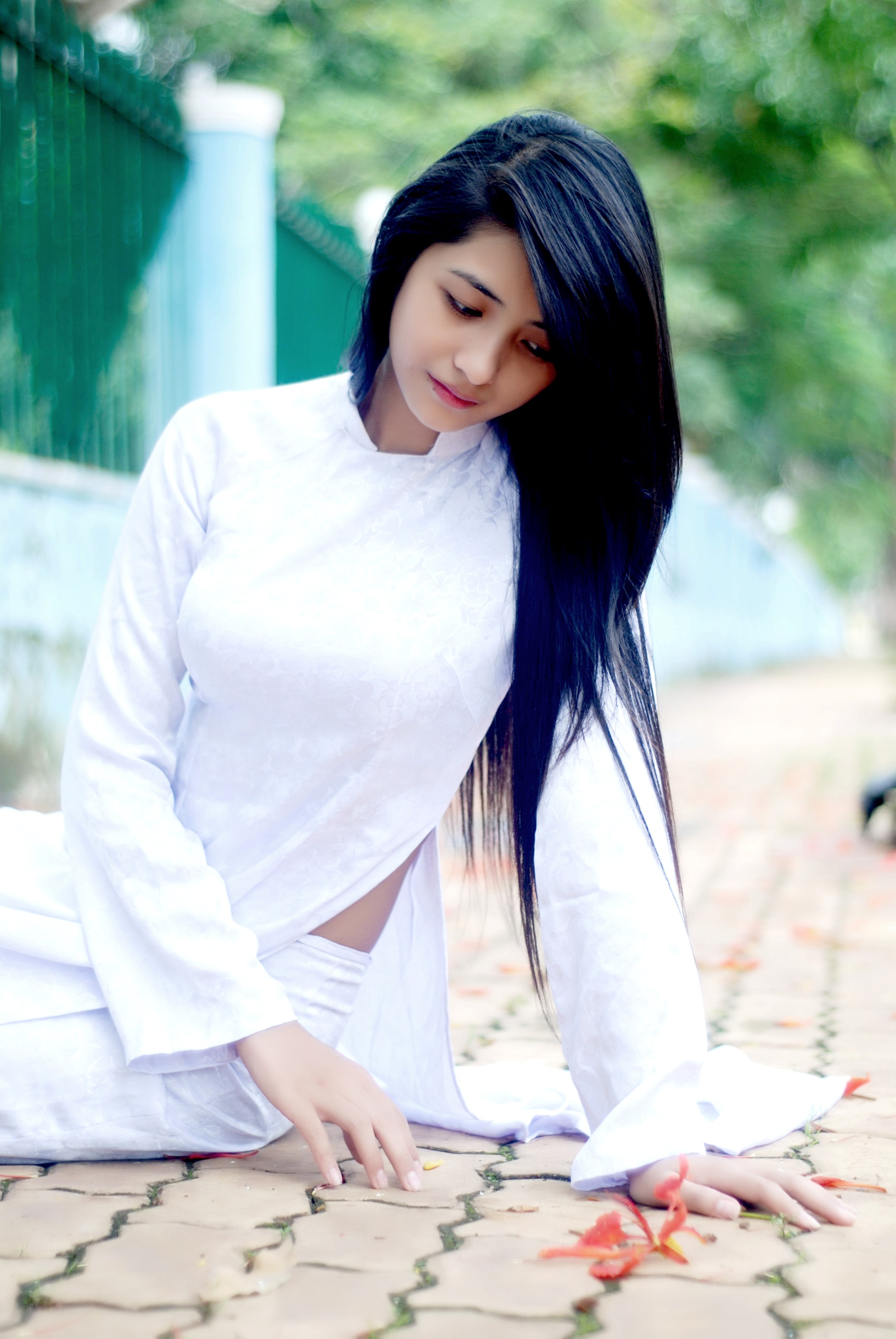 foto anh ao dai model cantik di dunia Kumpulan Foto Model Cantik Di Dunia