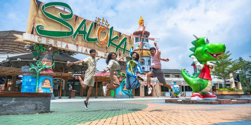 Saloka Theme Park, Taman Hiburan Terbesar & Termegah di Jawa Tengah