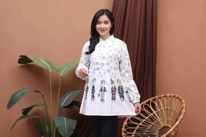 Baju Batik Kerja Wanita