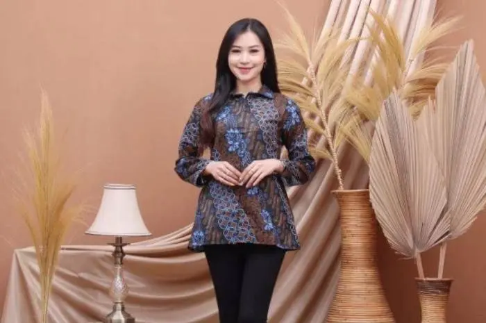 Baju Batik Wanita Atasan