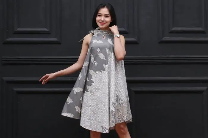 Dress Batik Wanita Modern