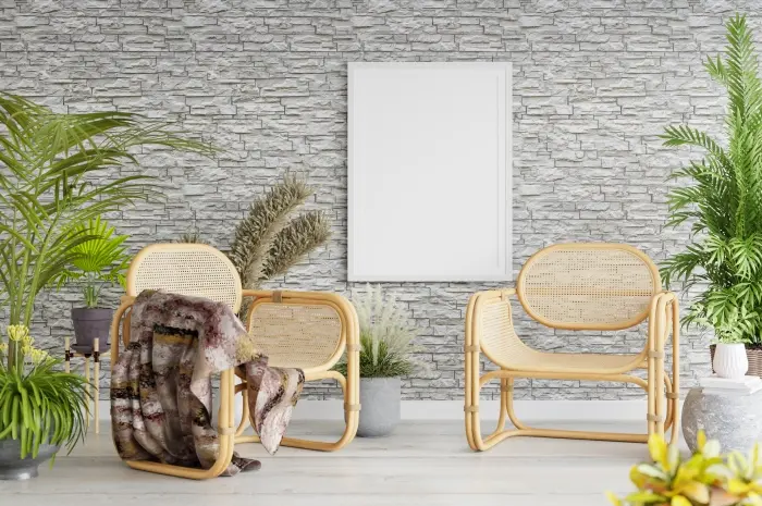 Wallpaper Motif Batu Alam untuk Tampilan Natural dan Artistik