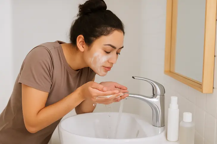 Kesalahan Mencuci Wajah: Lupa Cuci Tangan Sebelum Cuci Muka
