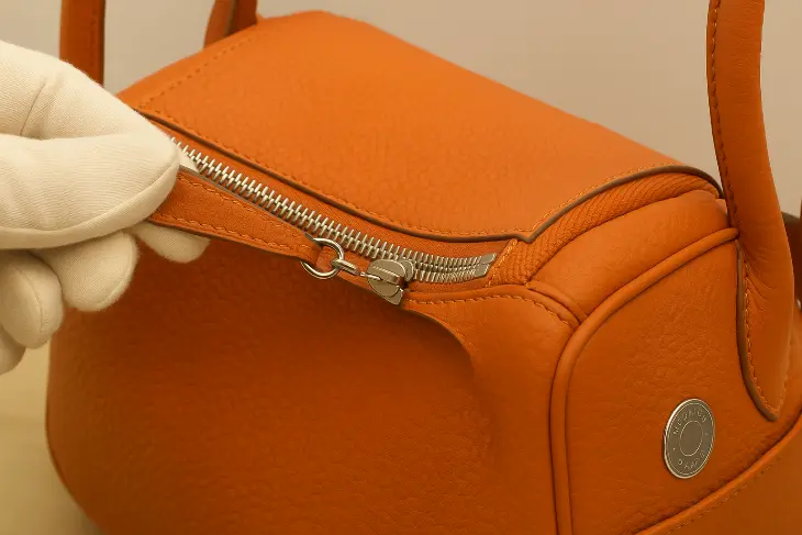 Tas Hermès Lindy Original Detail Ritsleting Eksklusif