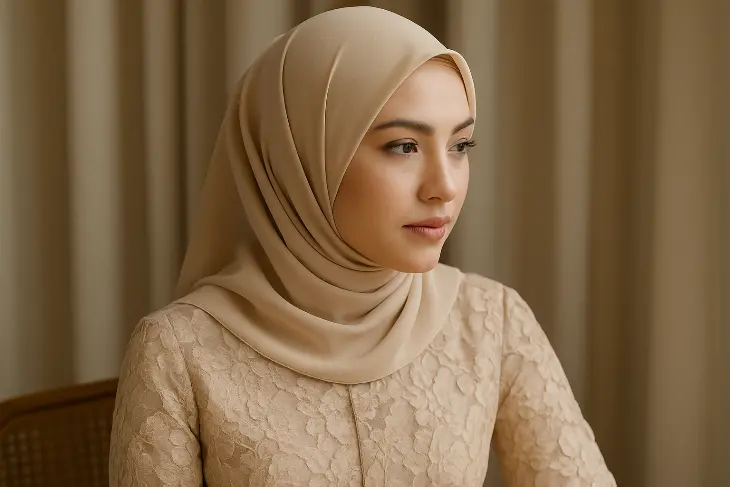 Model Jilbab Segi Empat Simpel - Andalan yang Nggak Pernah Gagal
