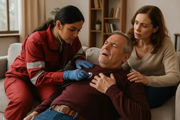 Penyebab Syok - Serangan Jantung atau Masalah Jantung